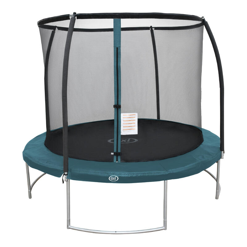 AXI Boston Trampoline met net - Ø 244 cm, groen, Inground & Onground