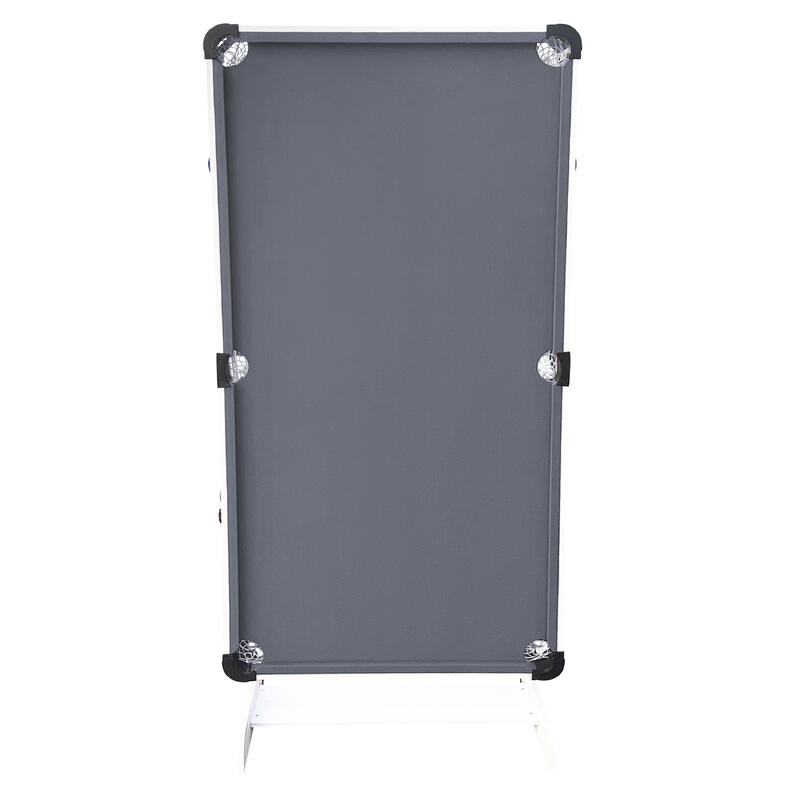 Cougar Hustle L Table de Billard, 5ft blanc / gris | Accessoires inclus