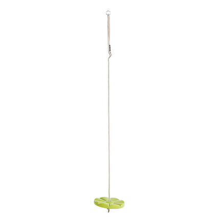 Schotelschommel Lichtgroen, Kinder Schommel 27 cm, Bloemvorm