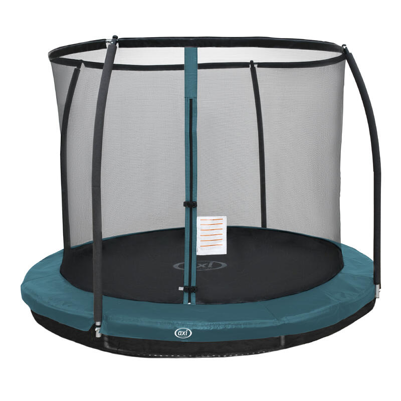 AXI Boston Trampoline met net - Ø 244 cm, groen, Inground & Onground