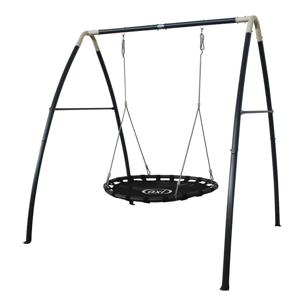 Bird’s nest swing - Metal - Anthracite/Cream