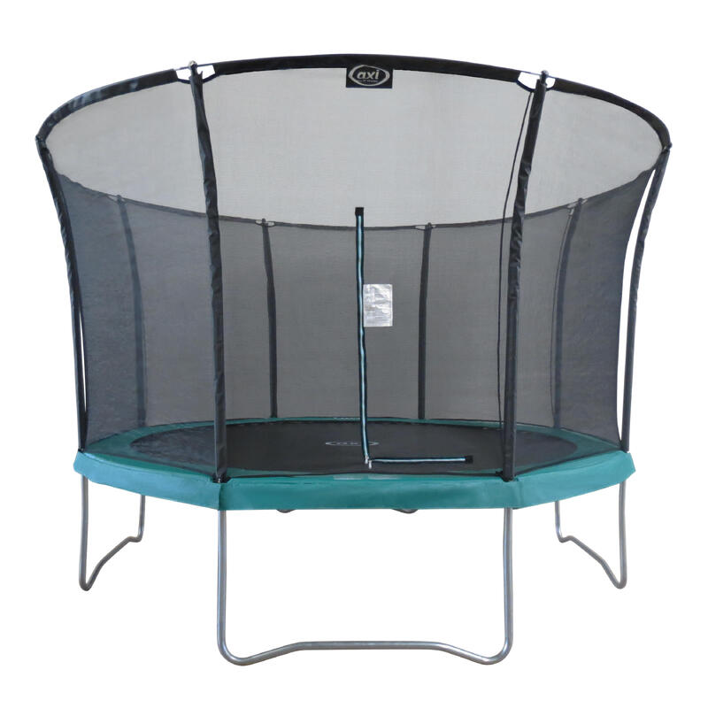 Denver Trampolina okragla z siatka - Ø 366 cm, zielona, na nogach