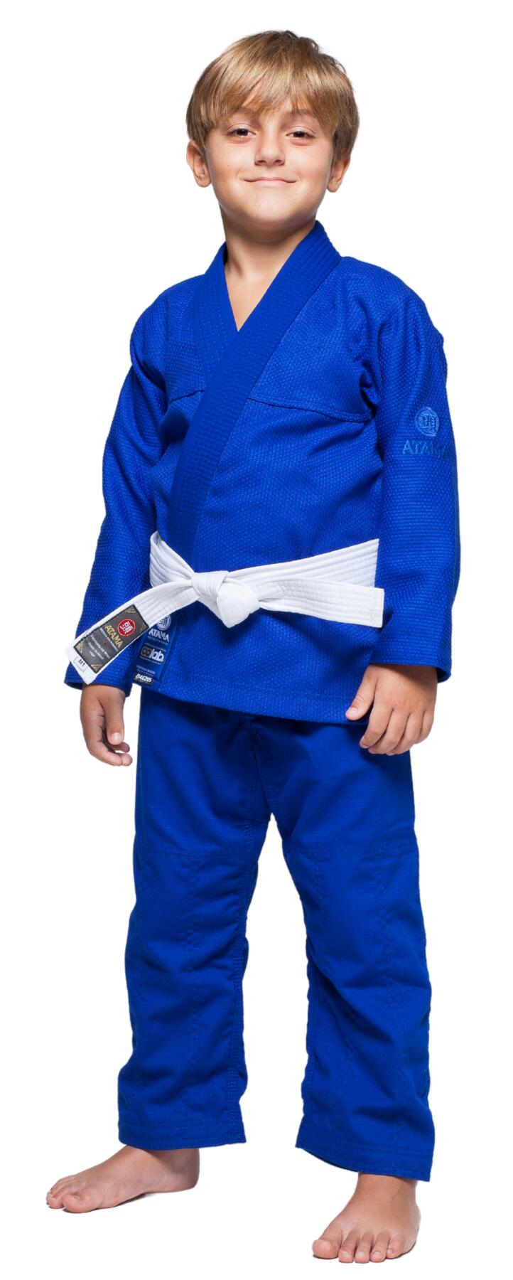 Atama Blue Kids Colab Kimono 3/5