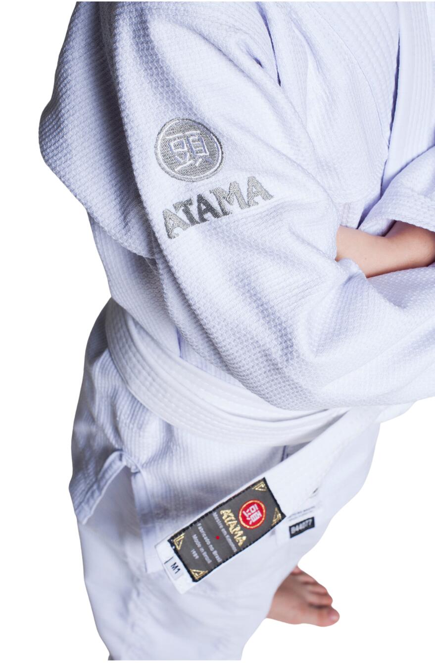 Atama White Kids Colab Kimono 5/5