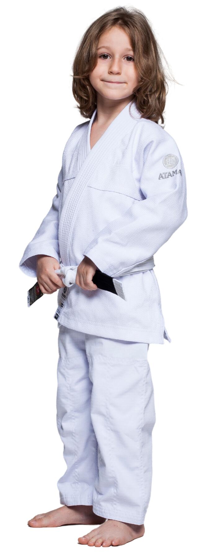 Atama White Kids Colab Kimono 3/5