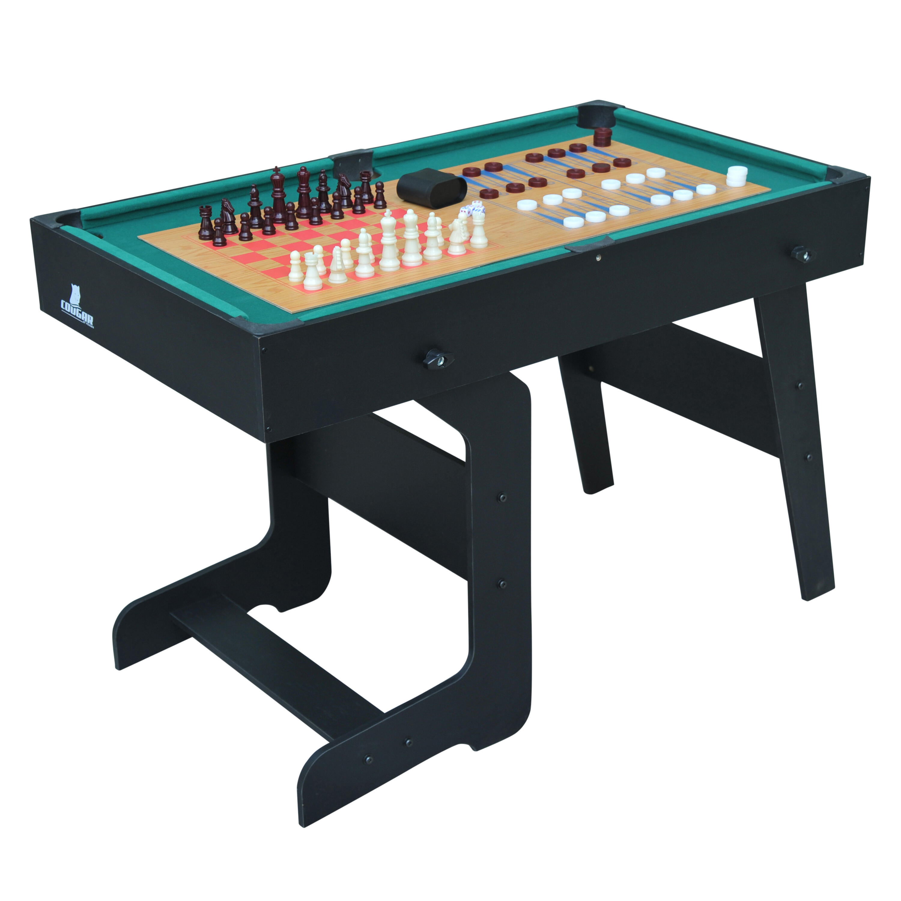 Cougar All-in-One 16-in-1 Multi speeltafel Zwart 7/7