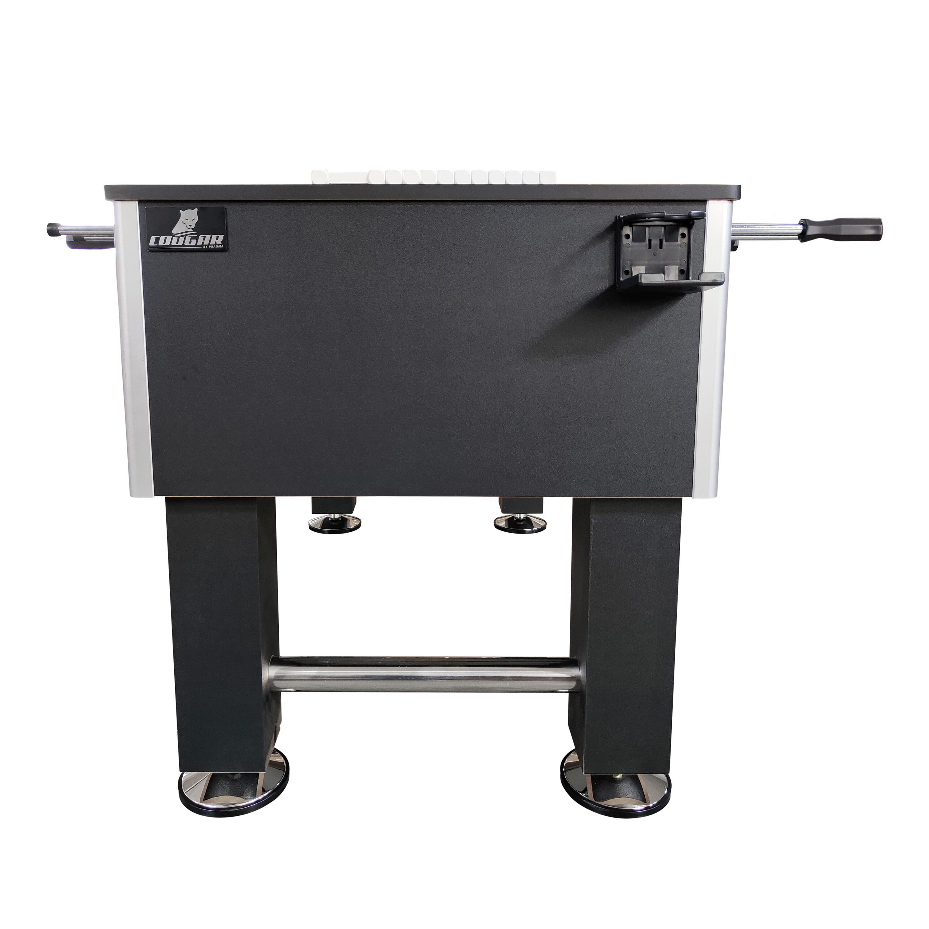 Cougar Defender Voetbaltafel met Bekerhouder Zwart, 4 ballen (Ø36 mm) 5/7