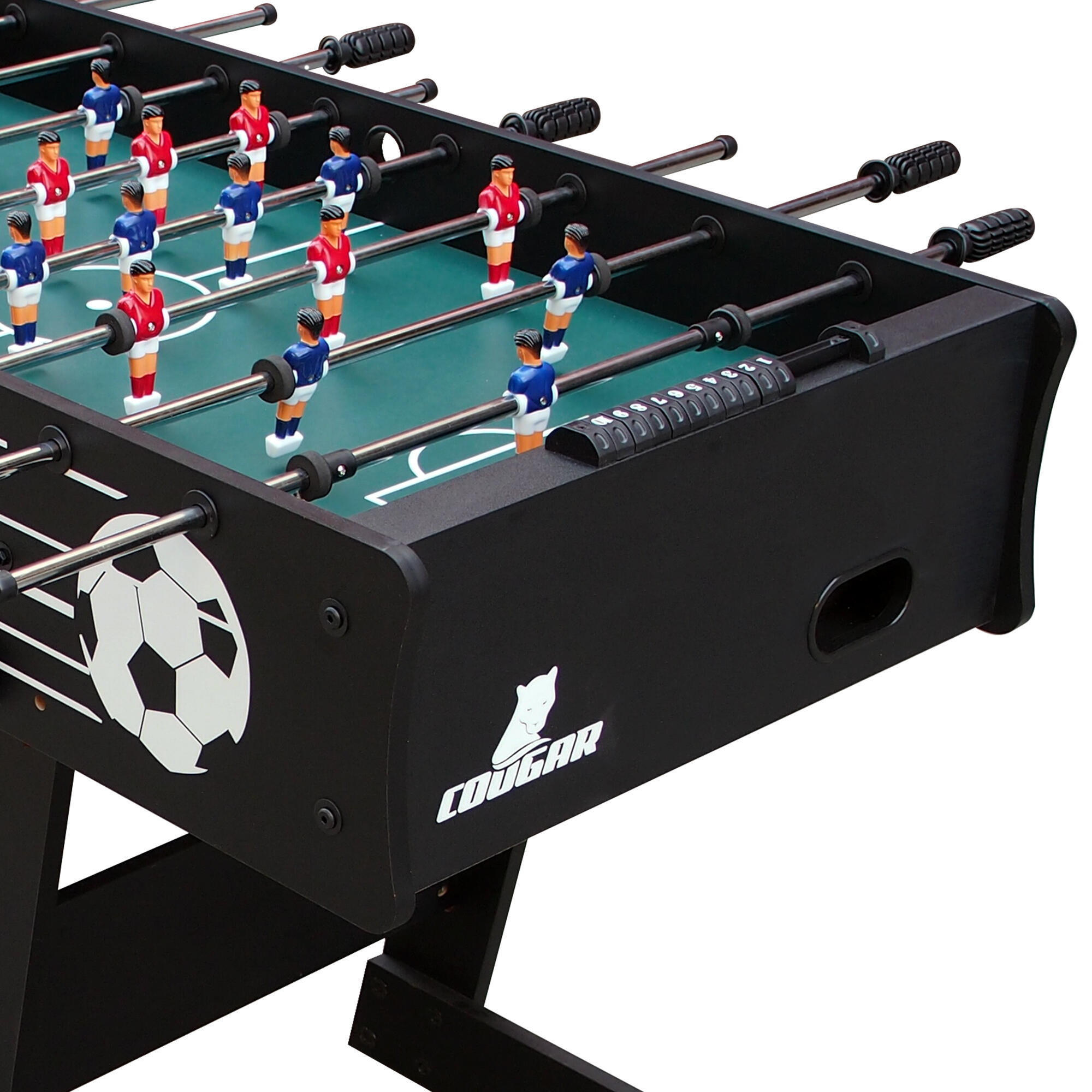 Tabellone Segnapunti Per Calcio Balilla | Contatore Rosso E Blu 30.7 Cm | Per Calcio, Biliardo E Giochi - Foto 4