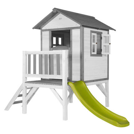 Domek dla dzieci AXI Beach Lodge XL, zjeżdżalnia, drewno FSC