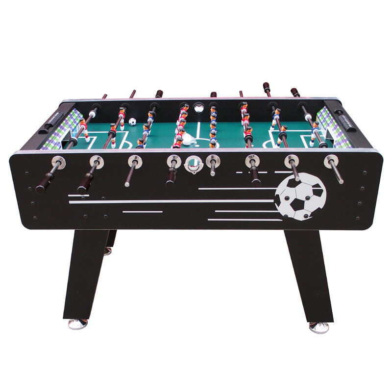 Cougar Arena Table de Babyfoot noir, Avec 4 balles & comptoir de points