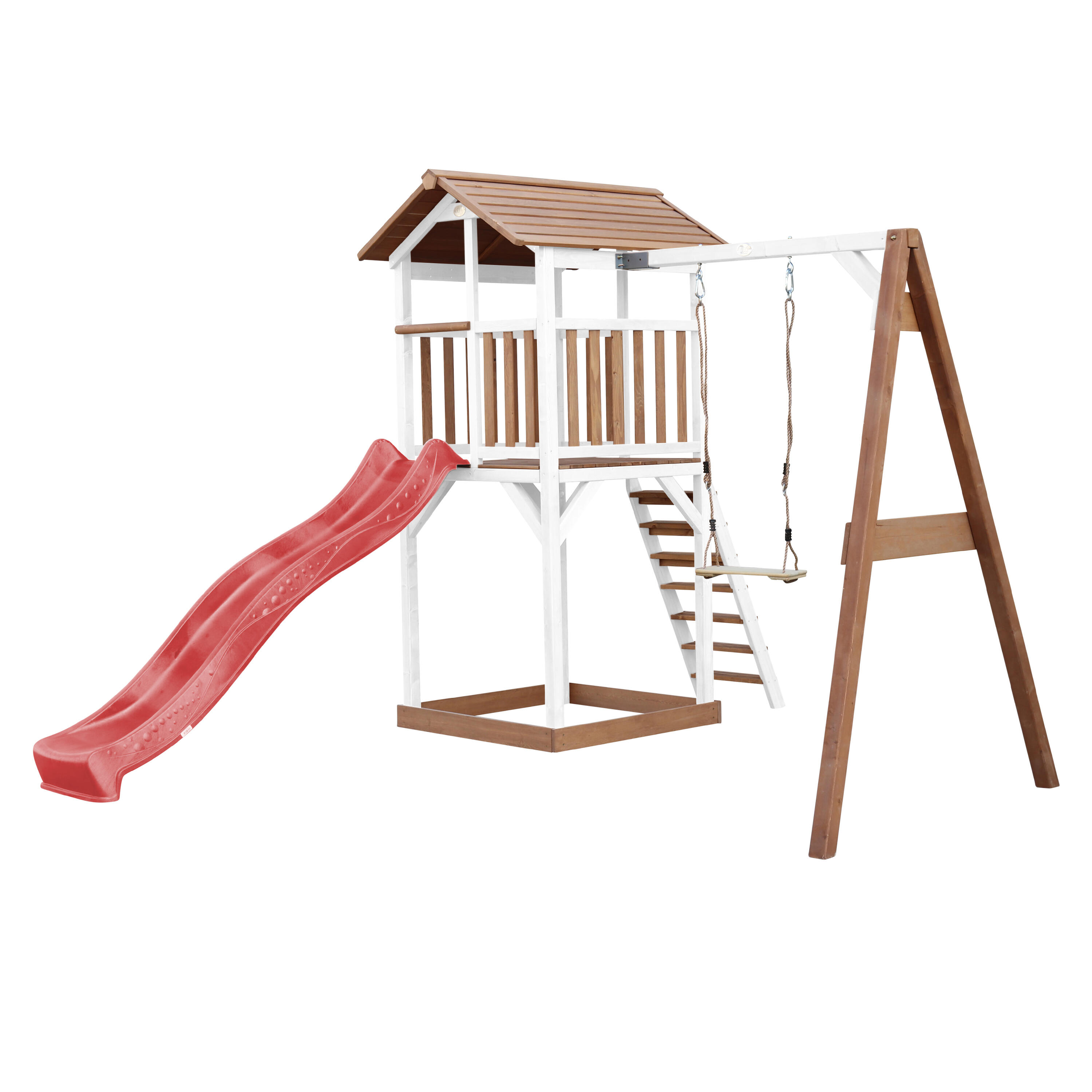 Plac zabaw AXI Beach Tower zjeżdżalnia, piaskownica 2/7