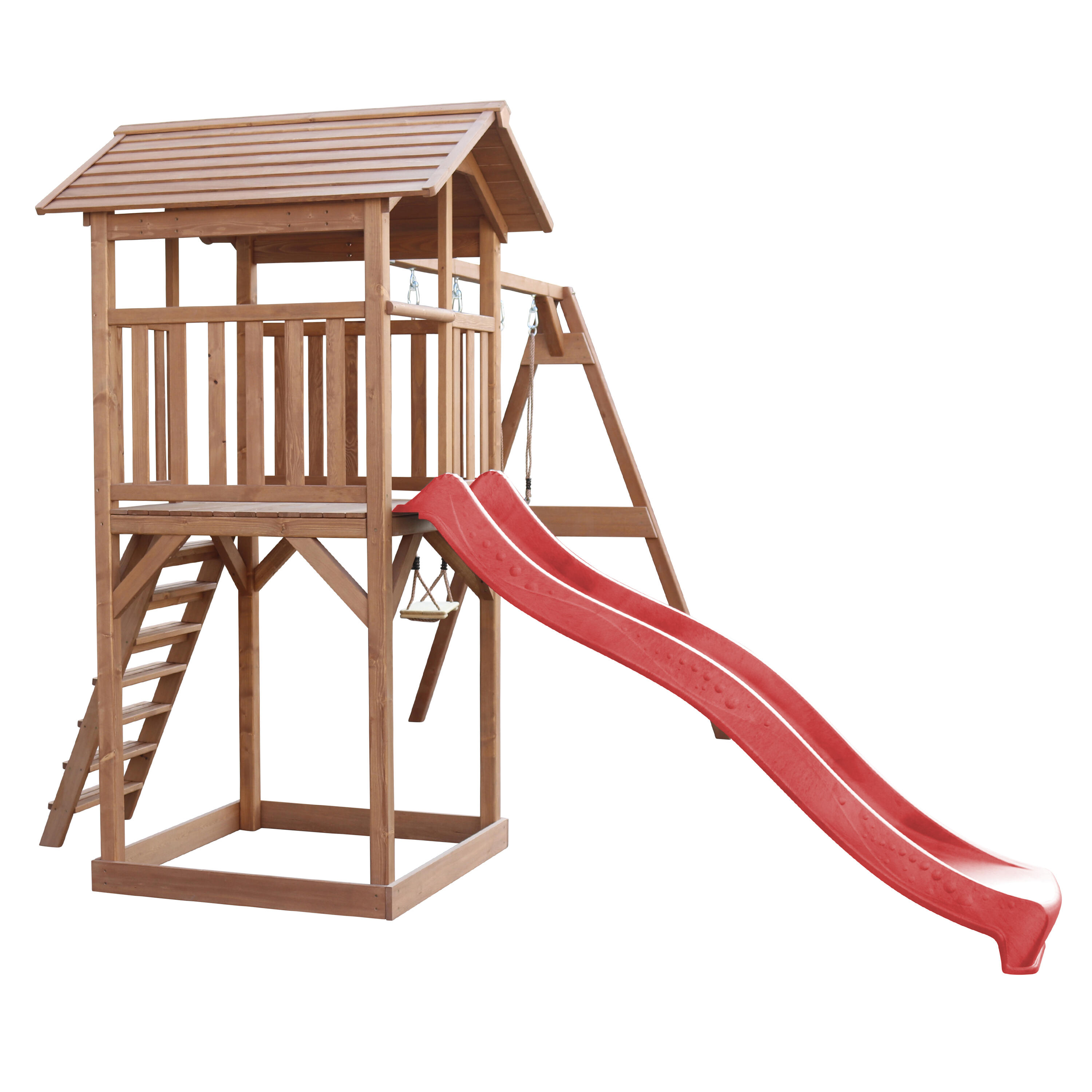 Axi Beach Tower Aire De Jeux Avec Toboggan En Gris & Bac À Sable | Grande Maison Enfant Extérieur En Marron | Cabane De Jeu En Bois Fsc | Leroy Merlin Axi Beach Tower Aire De Jeux Avec Toboggan En Gris & Bac À Sable | Grande Maison Enfant Extérieur En Marron | Cabane De Jeu En Bois Fsc | Leroy Merlin