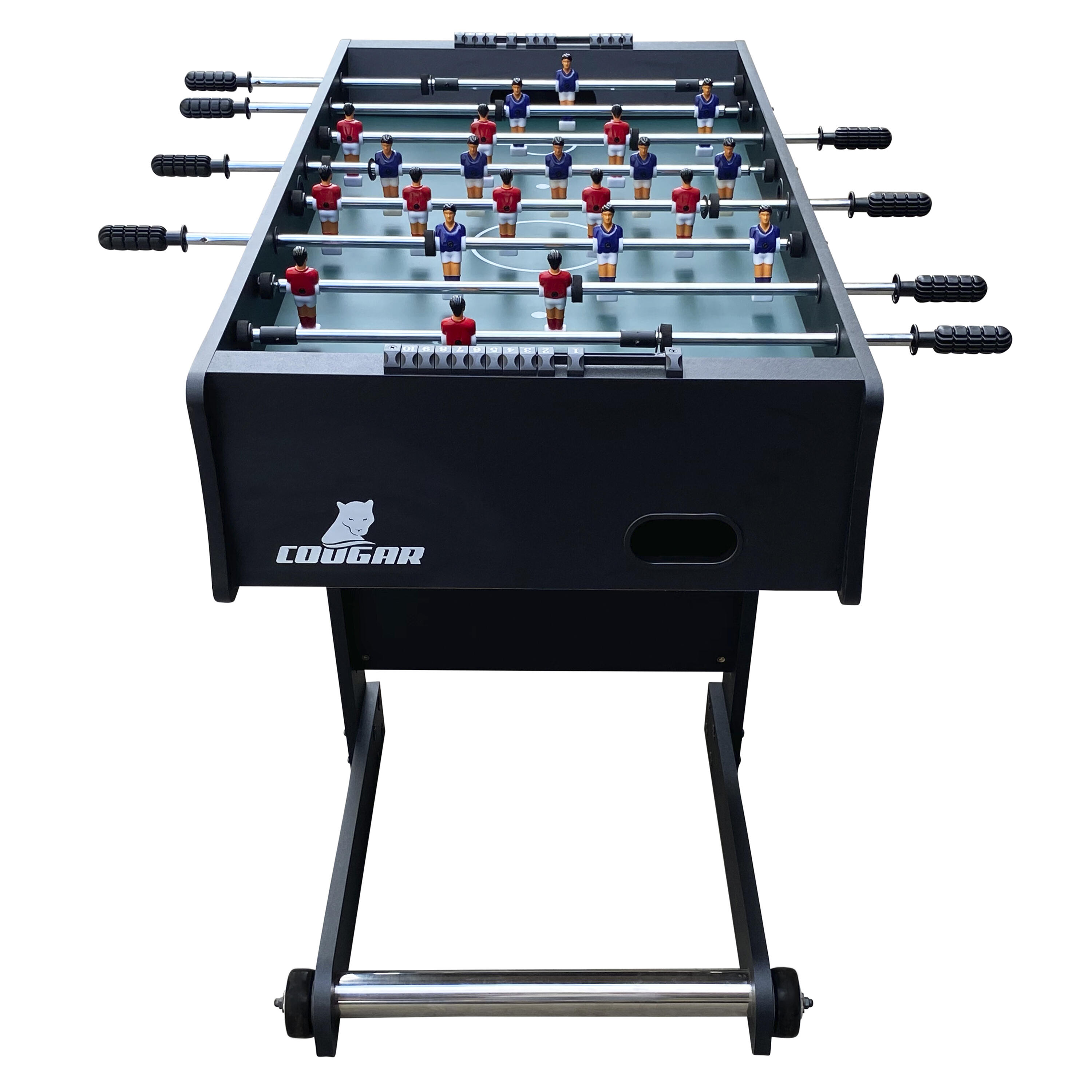 Babyfoot pliant, 2 balles & comptoir de points, Scorpion Kick TS, Noir 4/7
