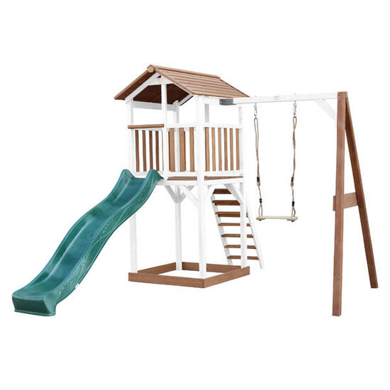 Plac zabaw AXI Beach Tower zjeżdżalnia, piaskownica