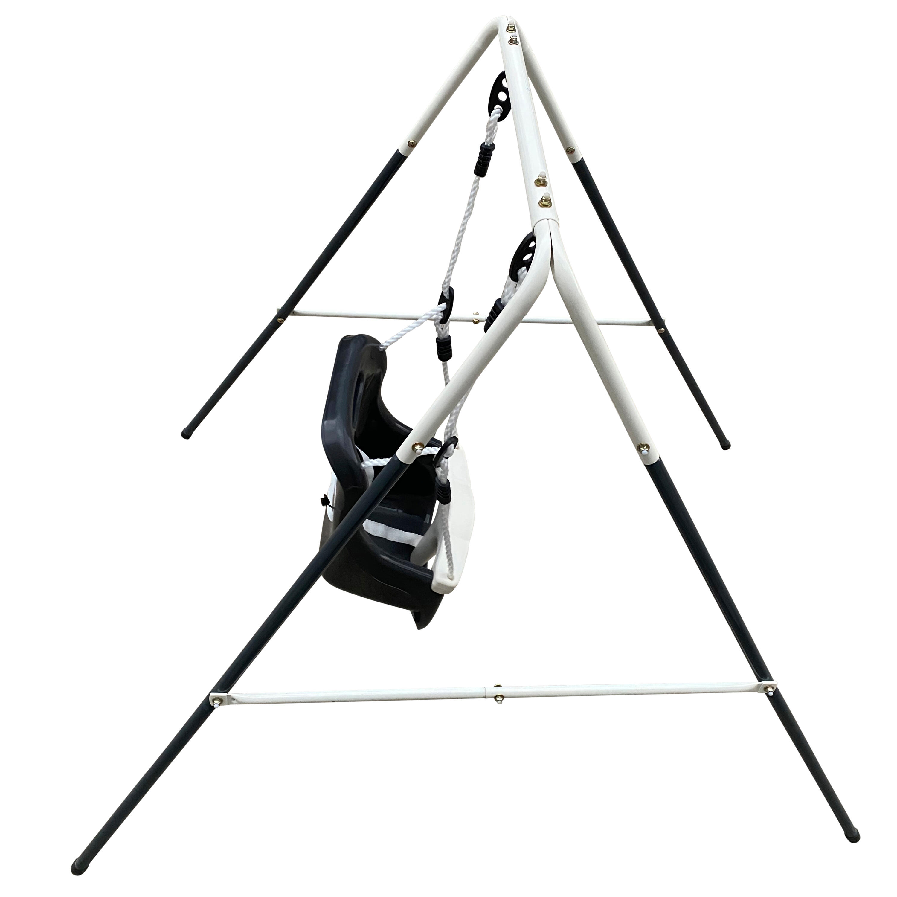 Siège de balançoire pour bébé - Anthracite/Crème 3/7