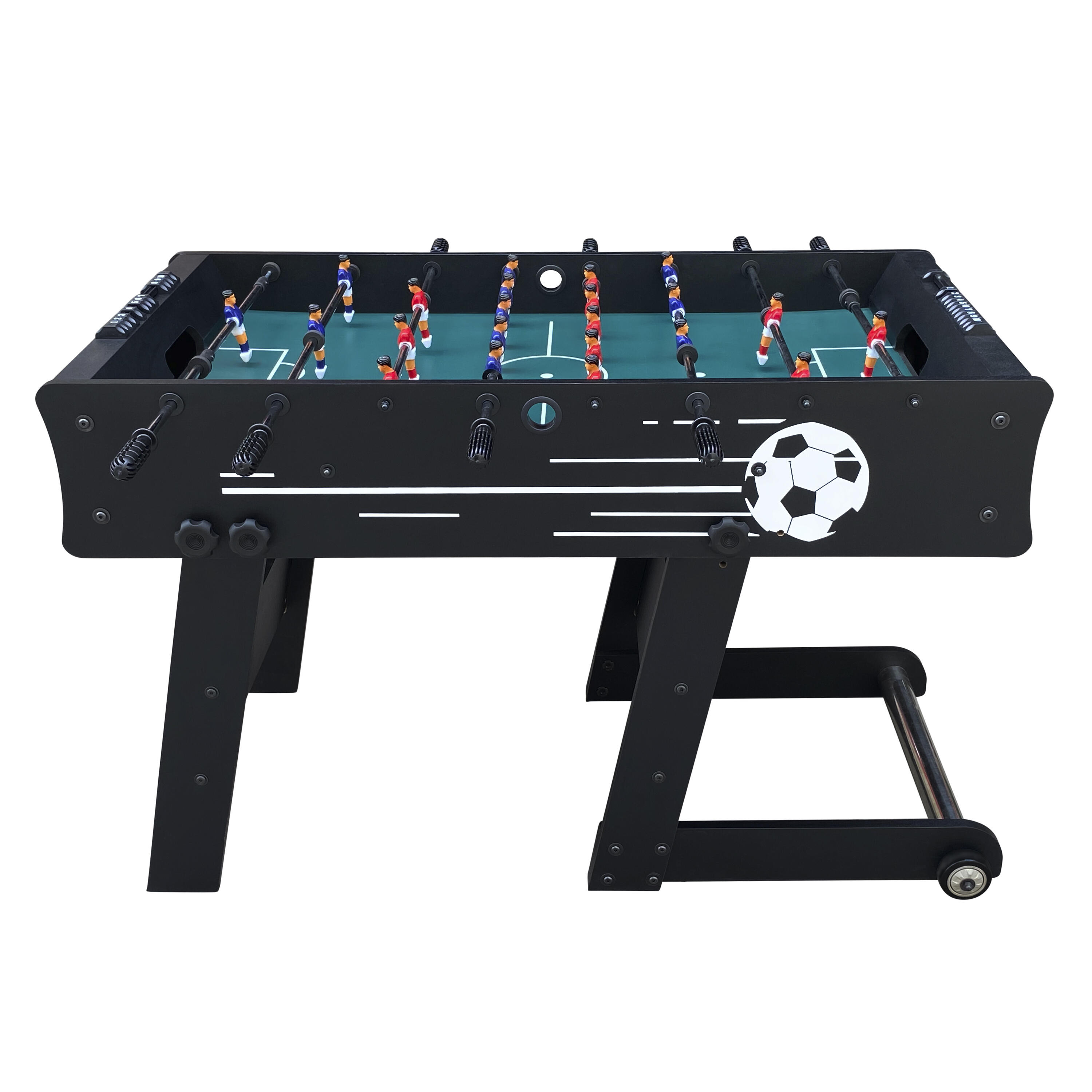Babyfoot pliant, 2 balles & comptoir de points, Scorpion Kick TS, Noir 3/7