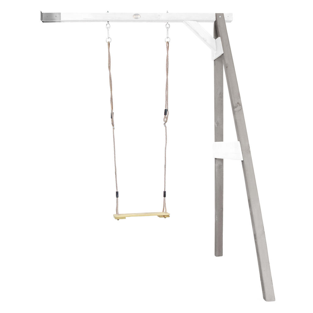 Attachable Single Swing Set - AXI - Grey/Brown