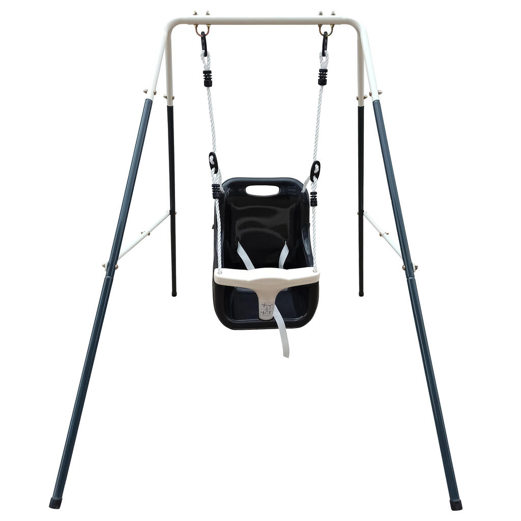 Baby swing seat - Anthracite/Cream
