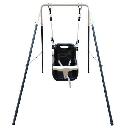 Siège de balançoire pour bébé - Anthracite/Crème