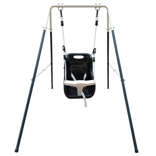Siège de balançoire pour bébé - Anthracite/Crème