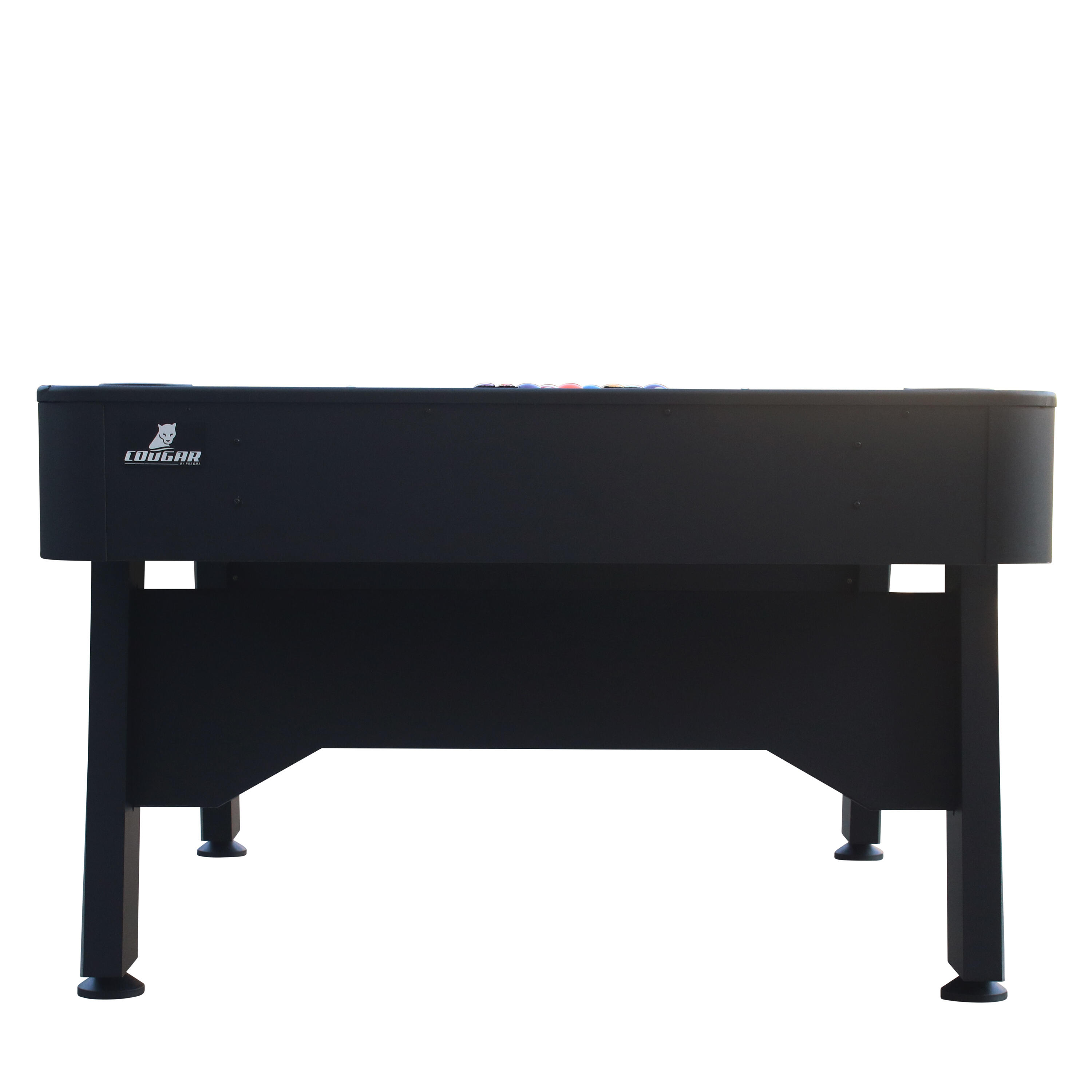 Cougar Arch Pro 7ft Pooltafel Zwart / Rood | Inclusief accessoires 6/7