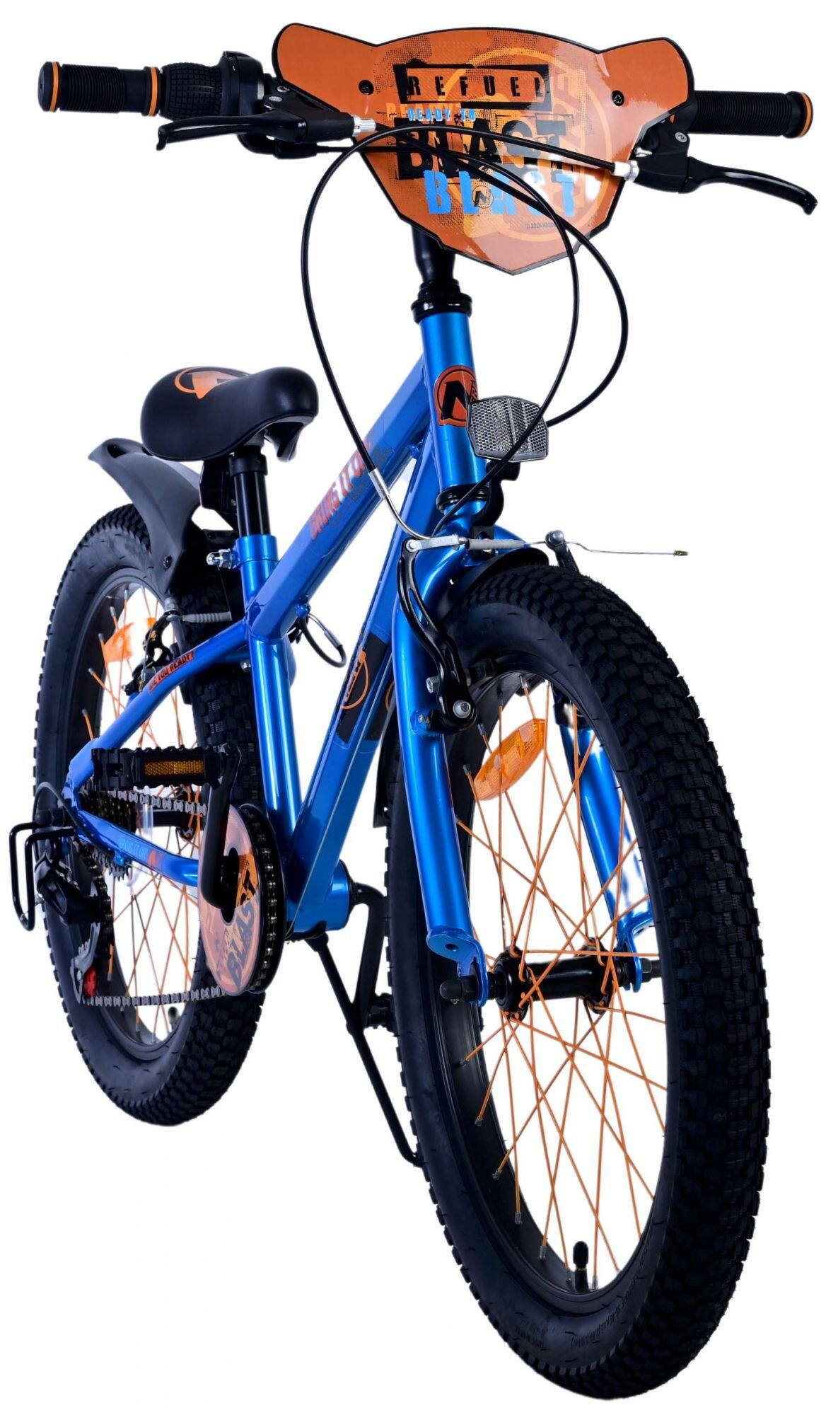 NERF Jungenfahrrad - 20 Zoll - Satinblau - 6 Gänge 5/7