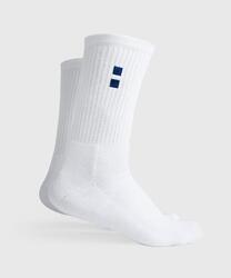 Club Chaussettes de Tennis/Padel Homme Blanche Lot de 2