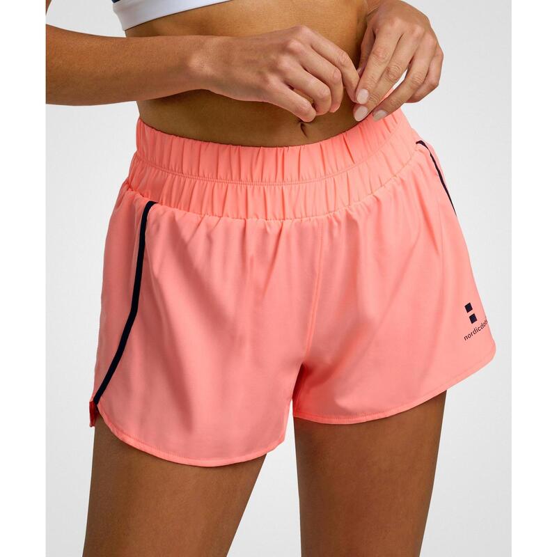 Short d'Entraînement Tennis/Padel Femme Melon