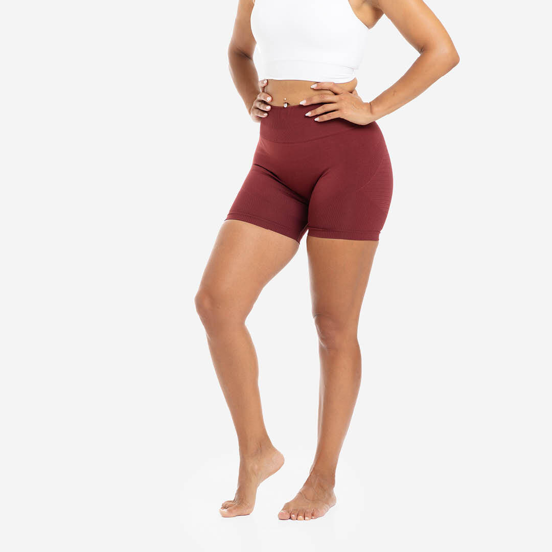 Naadloze Sculpt Damesshort 3/4