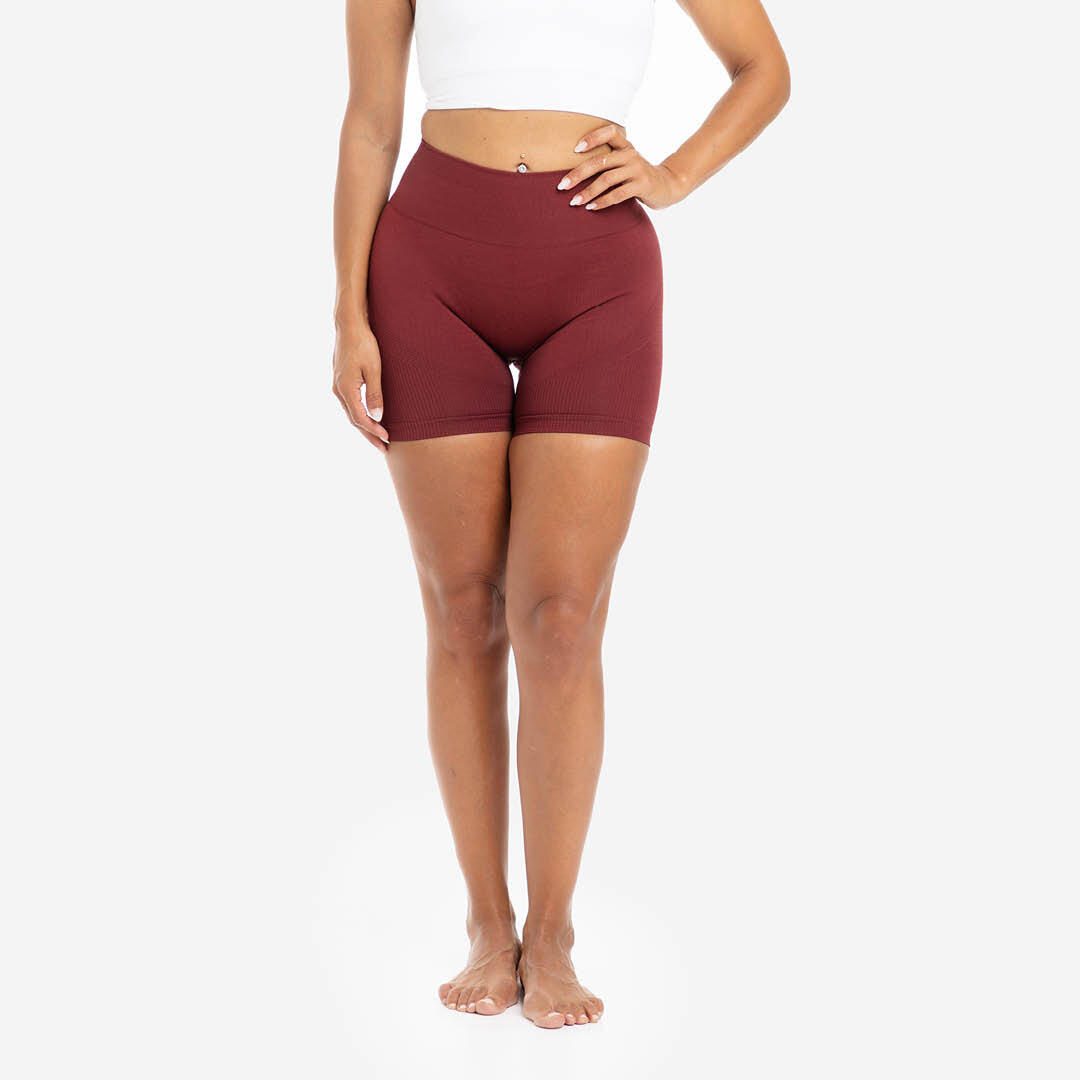 Picsil - Short Femme Seamless Sculpt - Sous-short - Marron - Decathlon