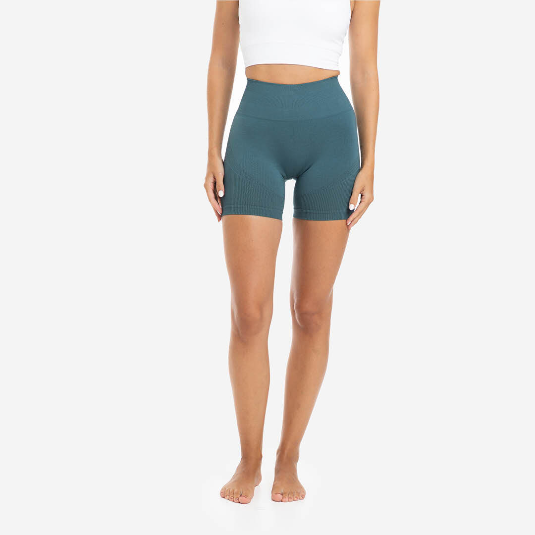 Picsil - Short Femme Seamless Sculpt - Sous-short - Bleu - Decathlon