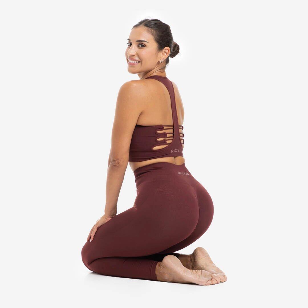 Soutien-gorge de sport sans couture pour femmes 3/4