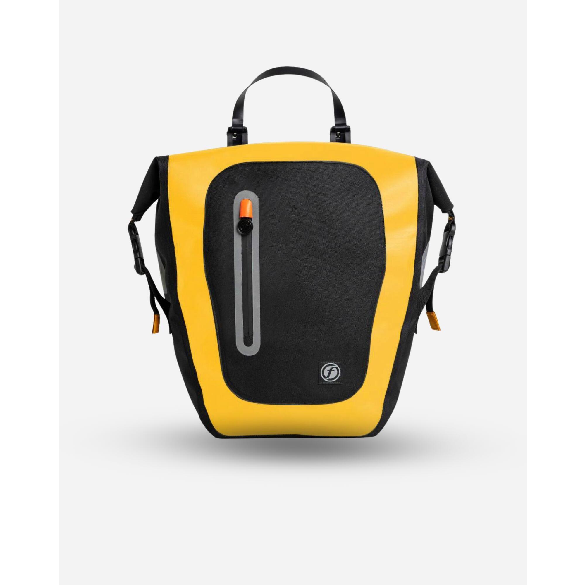 Feelfree - Sacoche Vélo Étanche Bike Bag - Sacoche Vélo - Jaune - 18 L - Decathlon