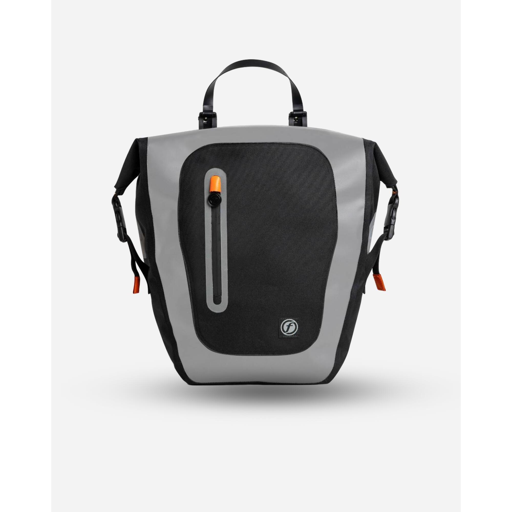 Feelfree - Sacoche Vélo Étanche Bike Bag - Sacoche Vélo - Gris - 18 L - Decathlon