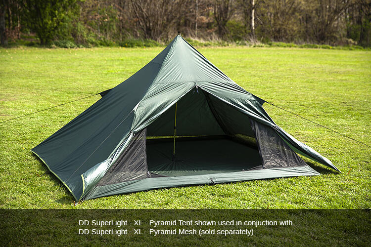 Cort 2 pers DD Hammocks SuperLight Pyramid Tent XL 2/6