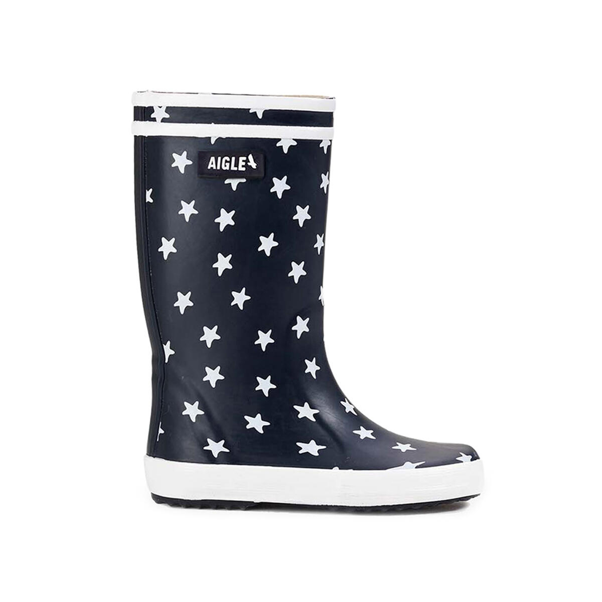 Aigle - Bottes De Pluie Imperméables Lolly Pop Play Enfant Bleu - Bottes De Voile - Bleu - 25 - Decathlon