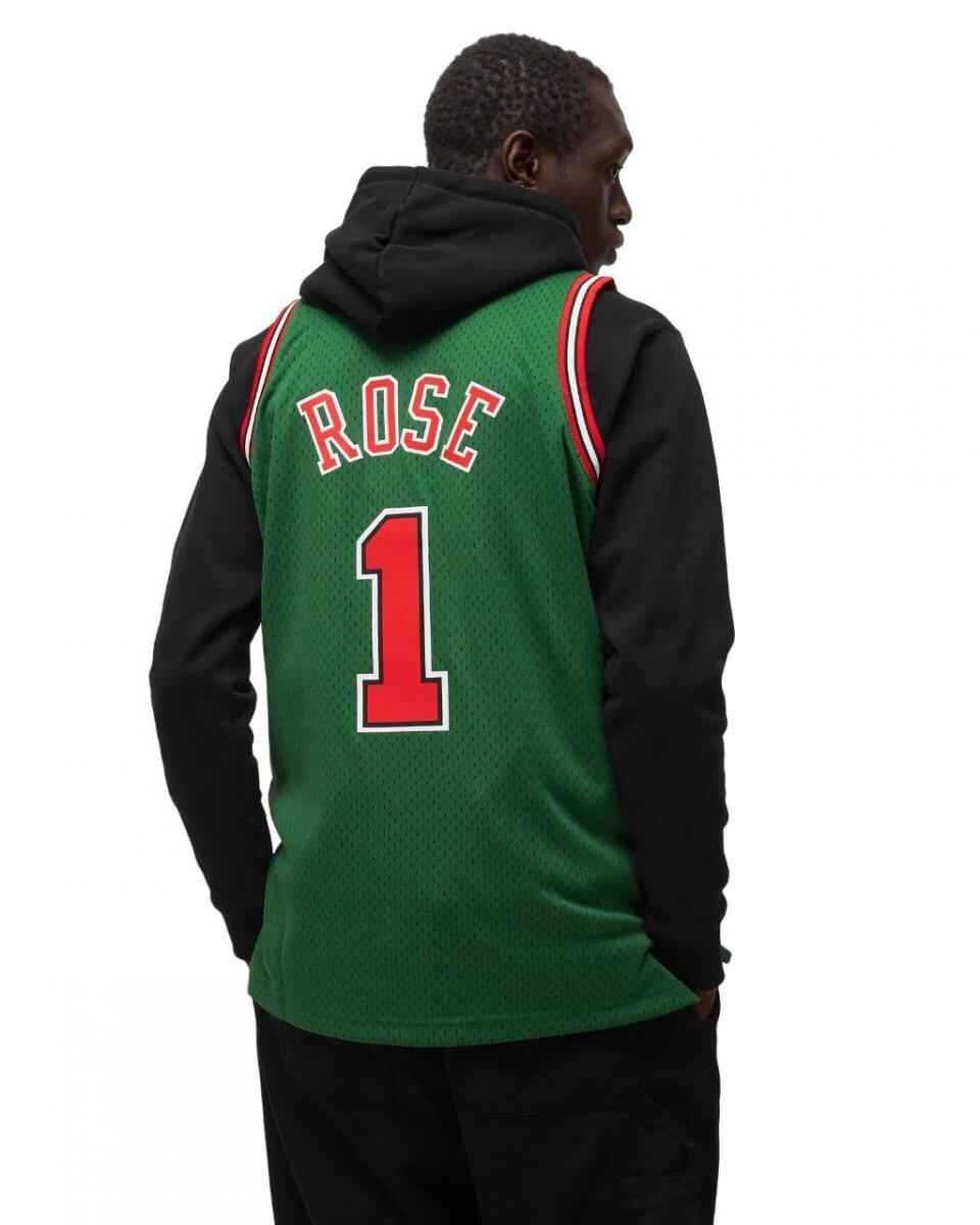 Koszulka męska do koszykówki Mitchell & Ness NBA Chicago Bulls Derrick Rose 3/5