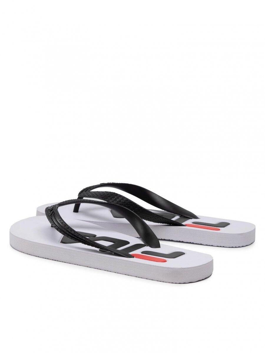 Tongs homme Fila Troy blanches 4/7