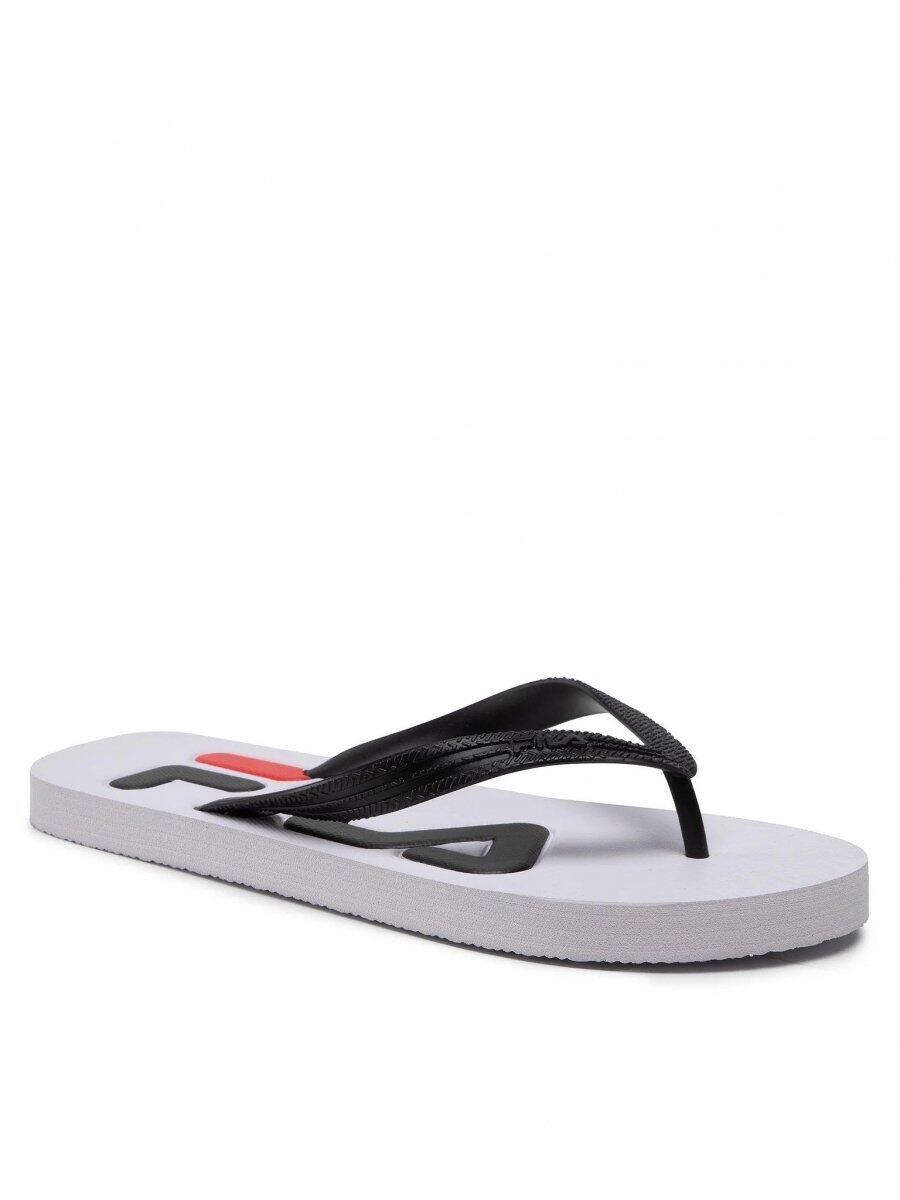 Tongs homme Fila Troy blanches 2/7
