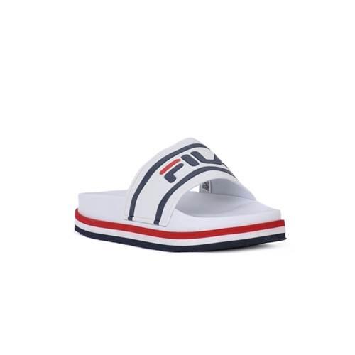 Fila Morro Bay Zeppa Wmn tongs de piscine femme, blanc 2/5
