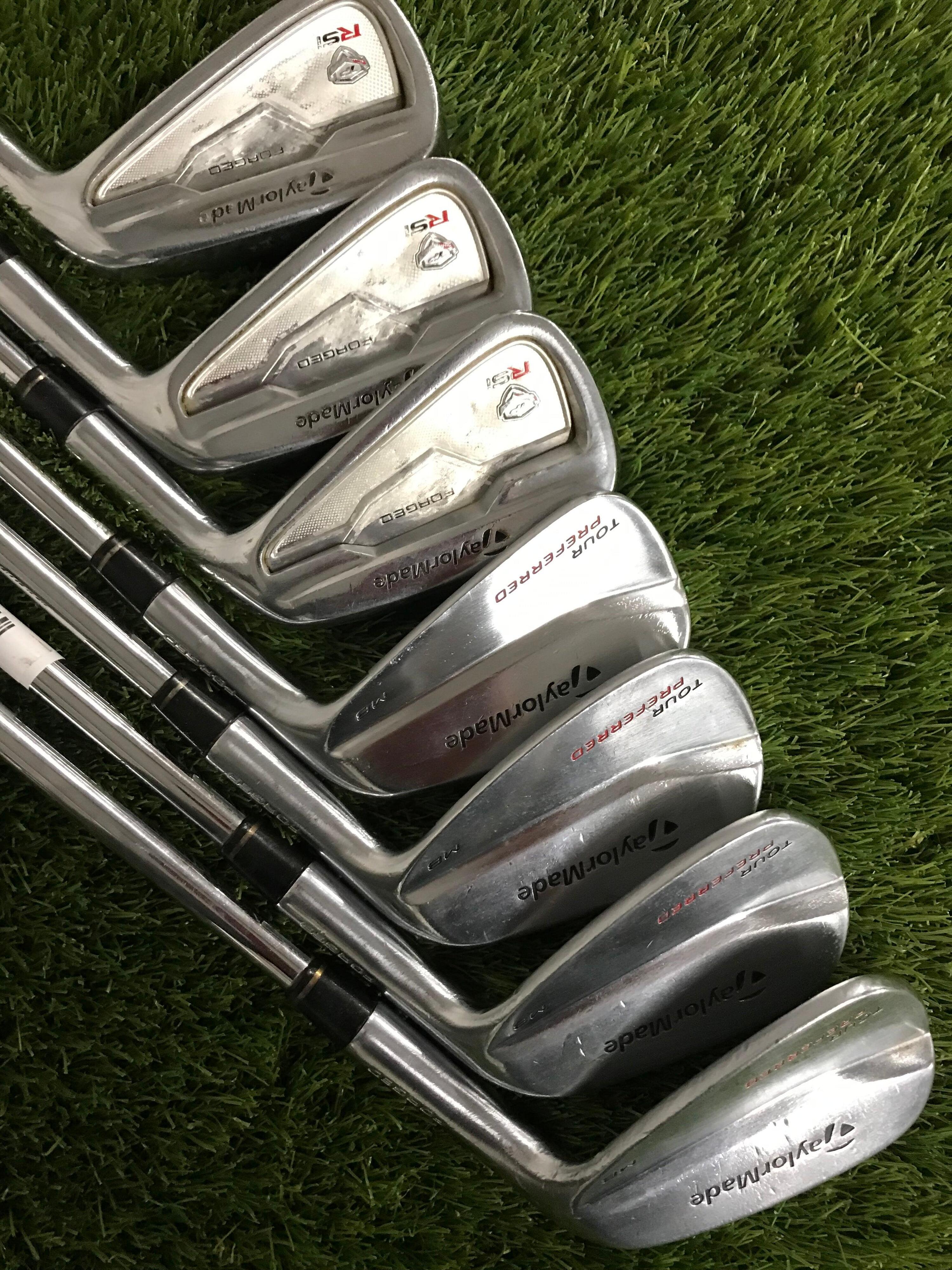 TAYLORMADE GRADE B-Taylormade RSi/Tour MB Combo Irons 4-PW