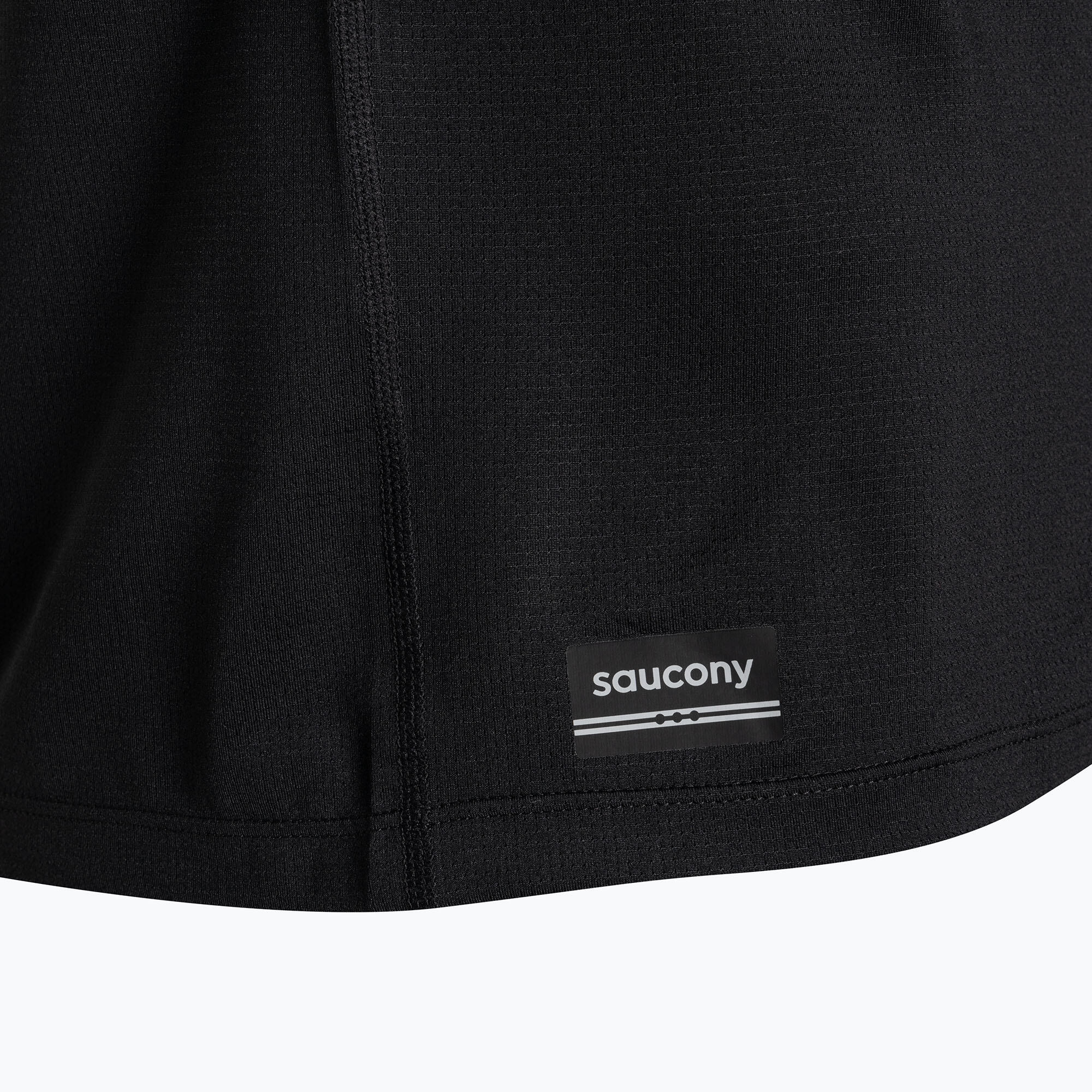 T-shirt de course Saucony Stopwatch pour homme 3/5