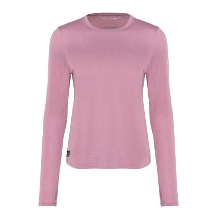 Longsleeve do biegania damski Saucony Stopwatch