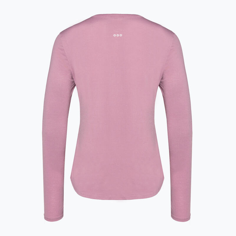 Tricou Saucony Stopwatch pentru alergare cu mânecă lungă pentru femei