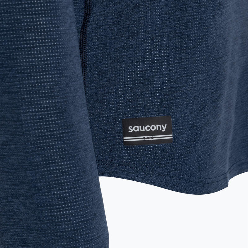 Tricou pentru alergare Saucony Stopwatch pentru bărbați