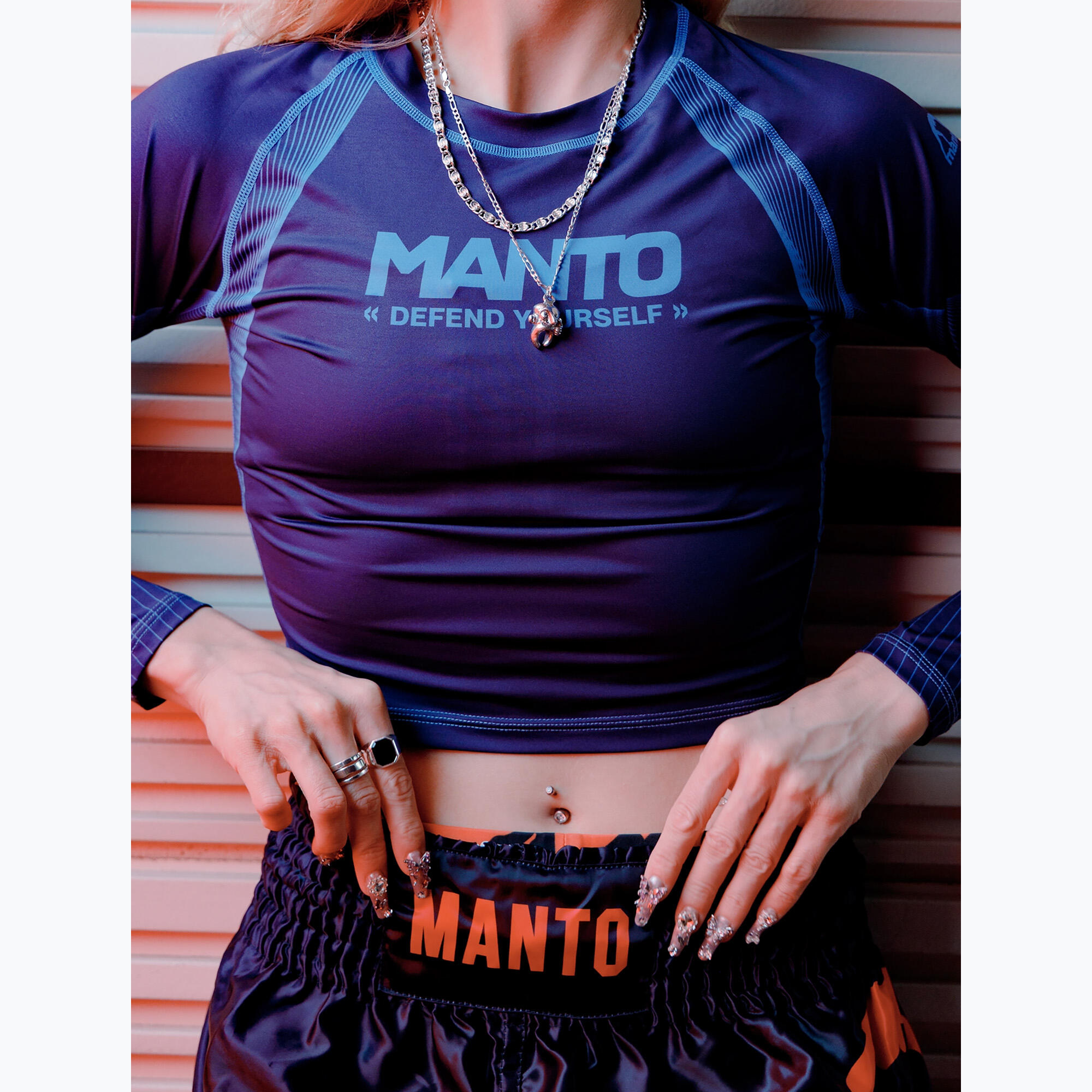 MANTO Defend Rashguard rashguard da donna 5/5