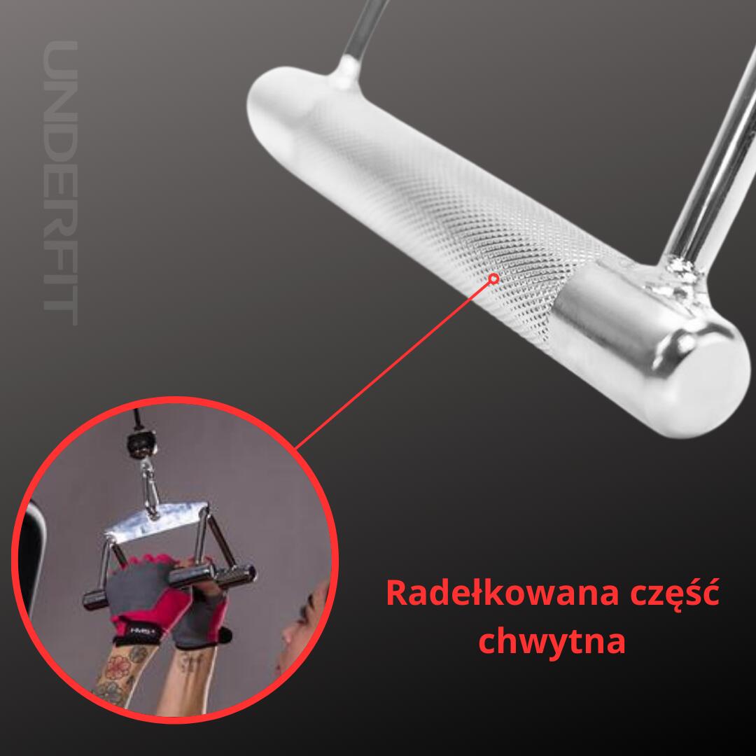 Uchwyt do wyciągu UNDERFIT podwójny, trójkątny 7/7