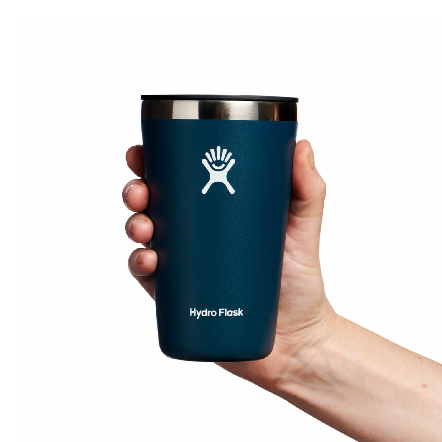 Tazza Termica Hydro Flask Tumbler 16 Oz / 473Ml Blu Scuro 3/4