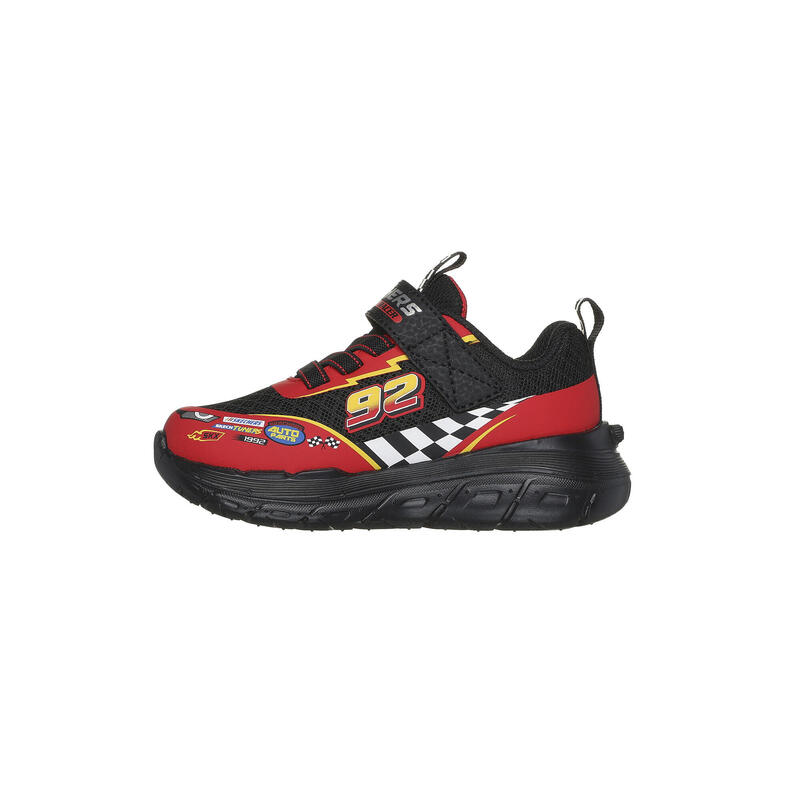 SKECHERS Bambini SKECH TRACKS Sneakers Nero / Nero / Rosso