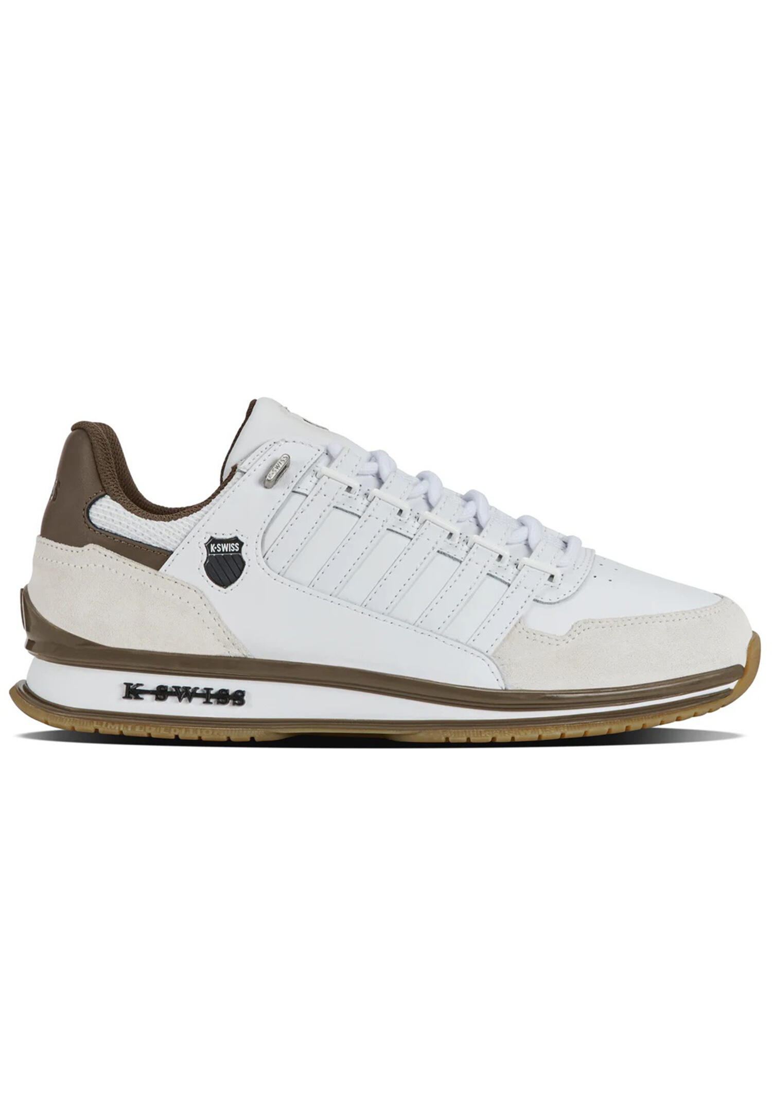 K-Swiss Rinzler GT Herren Sneaker Sportschuh 08907-912-M weiss/braun 7/7